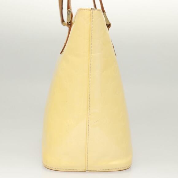 LOUIS VUITTON Monogram Vernis Houston Hand Bag Perle M91342 - Picture 4 of 16